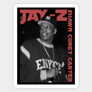 jayZ oldschool - monochrome style Magnet